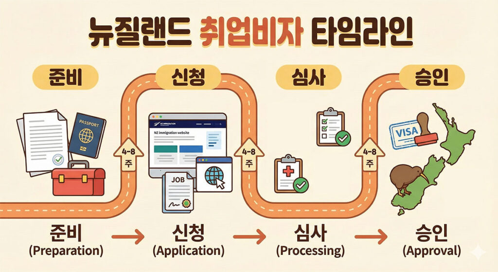 뉴질랜드-취업비자-신청