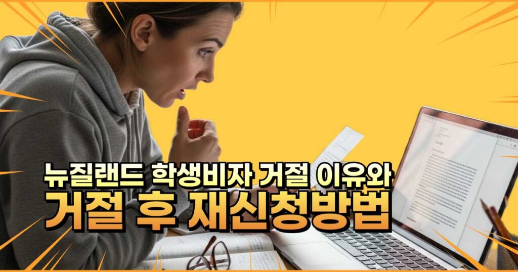 뉴질랜드-학생비자-거절