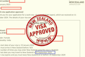 외국 국적 배우자 뉴질랜드 파트너 워크비자 승인 후기